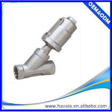 Single Actuator 2/2Way Angle Valve With Stainless Steel Body